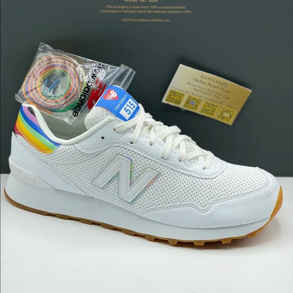 NEW‎ BALANCE 515 PRIDE PACK SNEAKER 11.5 WIDE NO BOX